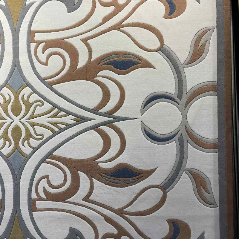 سجاد تركي بالاس S0190A  ابيض تيرا مقاس 200*300