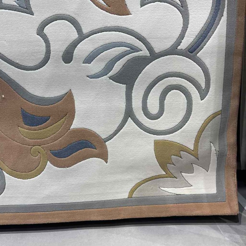 سجاد تركي بالاس S0190A  ابيض تيرا مقاس 200*300