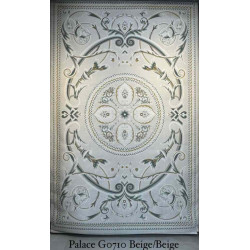 سجاد تركي بالاس G0710 كلاسيك نقش ملكي قصور سميك ناعم بيج بيج مقاس 100*400 سجاد تركي بالاس G0710 كلاسيك نقش ملكي قصور سميك ناعم بيج بيج مقاس 100*400