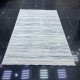 Turkish Pearl Carpet 26815A Cream Blue Size 80*150 Turkish Pearl Carpet 26815A Cream Blue Size 80*150