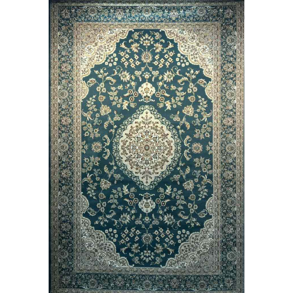 سجاد تركي صفوان كلاسيك سميك ناعم 40571 سماوي مقاس 400*600