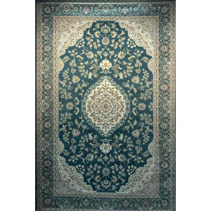 سجاد تركي صفوان كلاسيك سميك ناعم 40571 سماوي مقاس 400*600