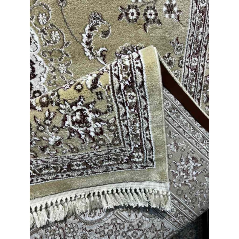 سجاد تركي صفوان كلاسيك سميك ناعم 40571 ذهبي مقاس 300*400