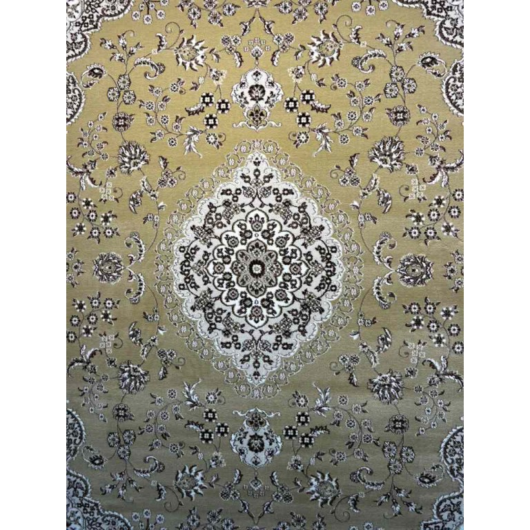 سجاد تركي صفوان كلاسيك سميك ناعم 40571 ذهبي مقاس 100*300