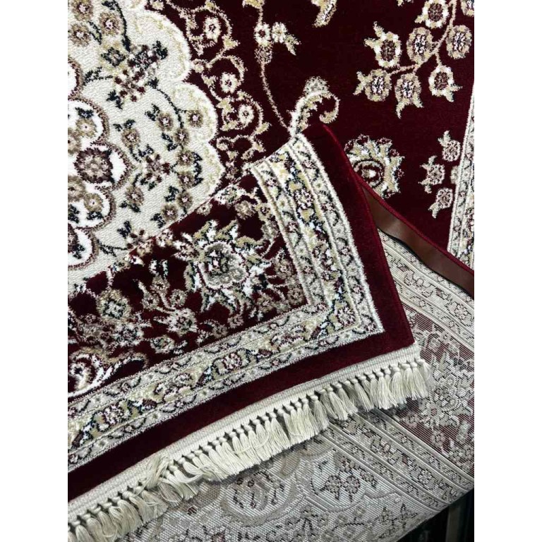 سجاد تركي صفوان كلاسيك سميك ناعم 40571 احمر مقاس 300*500