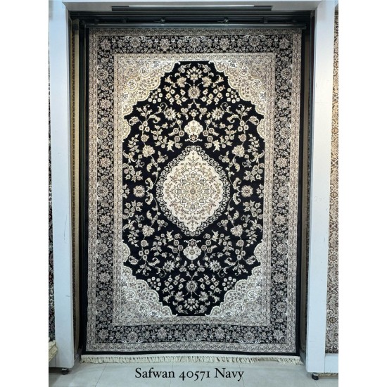 سجاد تركي صفوان كلاسيك سميك ناعم 40571 كحلي مقاس 100*200 سجاد تركي صفوان كلاسيك سميك ناعم 40571 كحلي مقاس 100*200