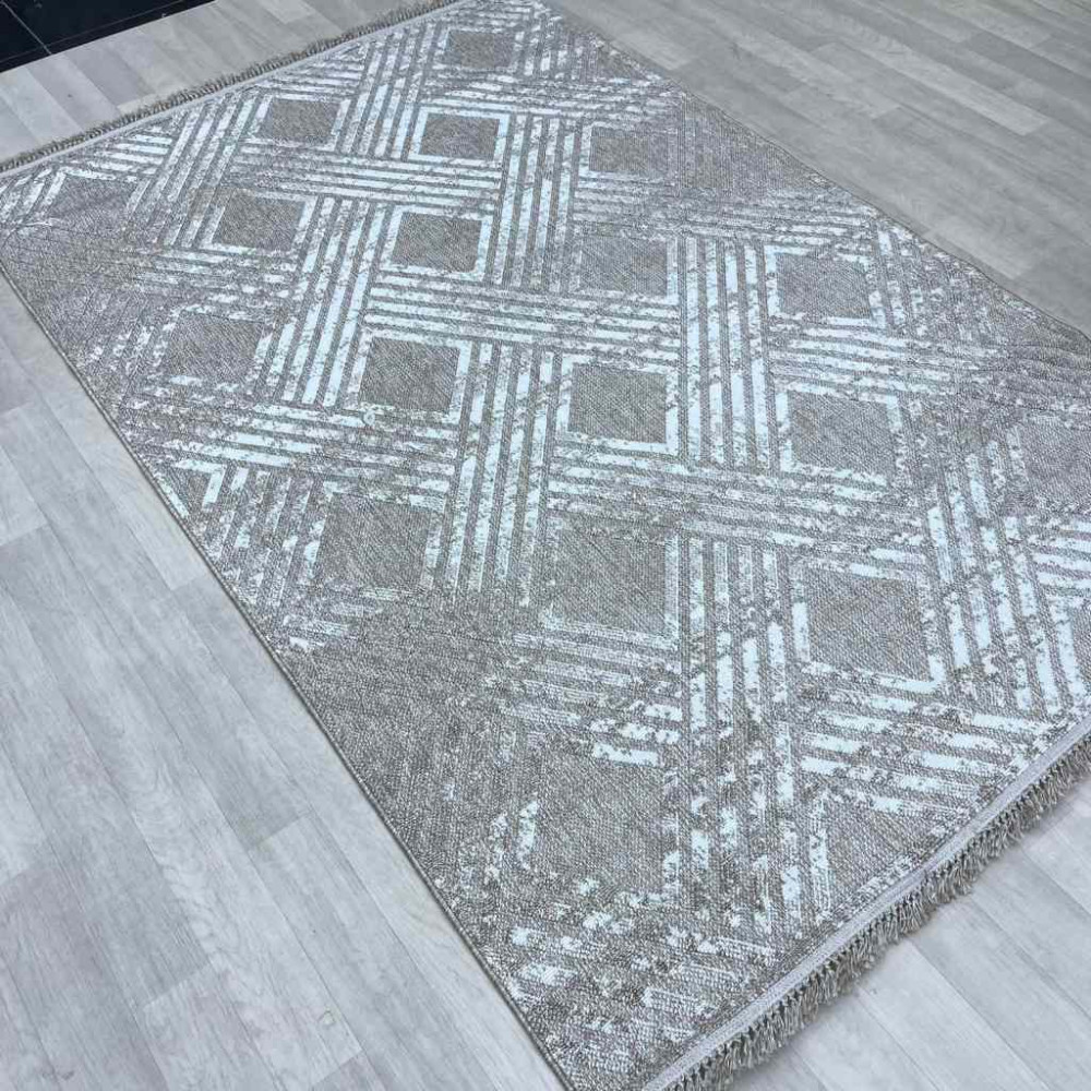 سجاد صوهو تركي خيش 24561A بيج فاتح مقاس 250*350