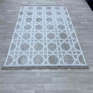 Soho Turkish burlap carpet 24579A cream size 200*300