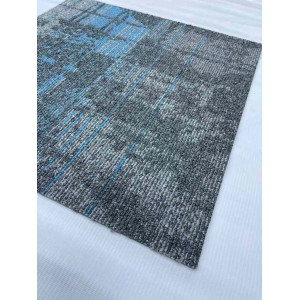 موكيت مربعات ارضيات مكتبية بلاط مكتبي تيمور 03 لون رصاصي مع سماوي موكيت مربعات ارضيات مكتبية بلاط مكتبي تيمور 03 لون رصاصي مع سماوي