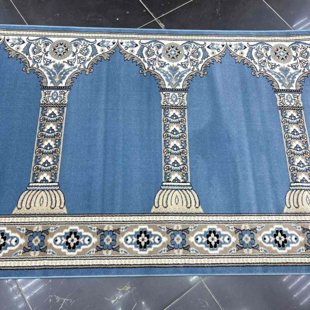 سجاد صلاة سوبر ستار 125*480 سماوي سجاد صلاة سوبر ستار 125*480 سماوي