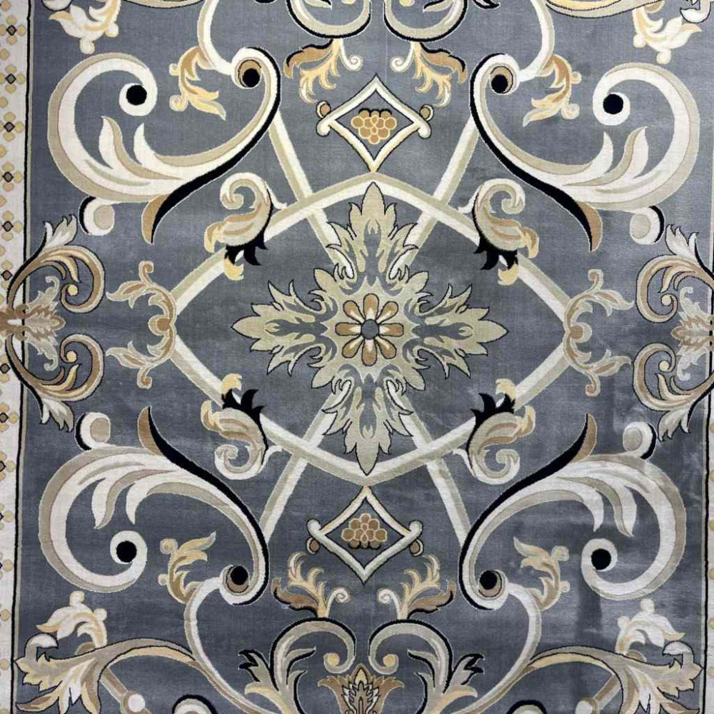 سجاد شرقي تبريز تركي 40426 رصاصي مقاس 300*400