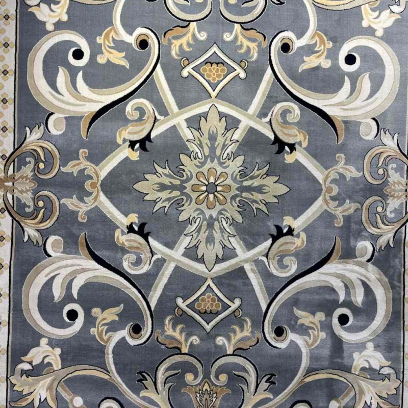 سجاد شرقي تبريز تركي 40426 رصاصي مقاس 300*400