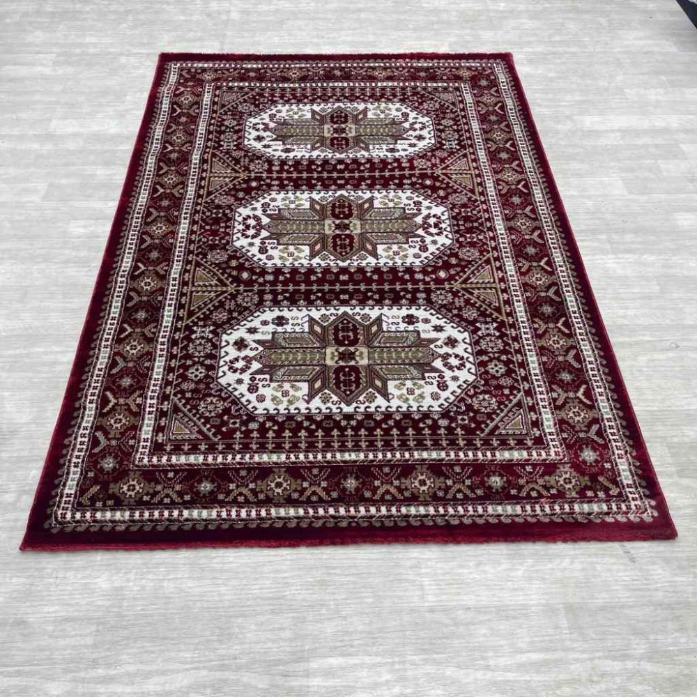 سجاد تركي الماس مودرن 10940A احمر مقاس 150*220 سجاد تركي الماس مودرن 10940A احمر مقاس 150*220