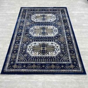 سجاد تركي الماس مودرن 10940A كحلي مقاس 300*400