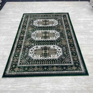 سجاد تركي الماس مودرن 10940A اخضر مقاس 100*200