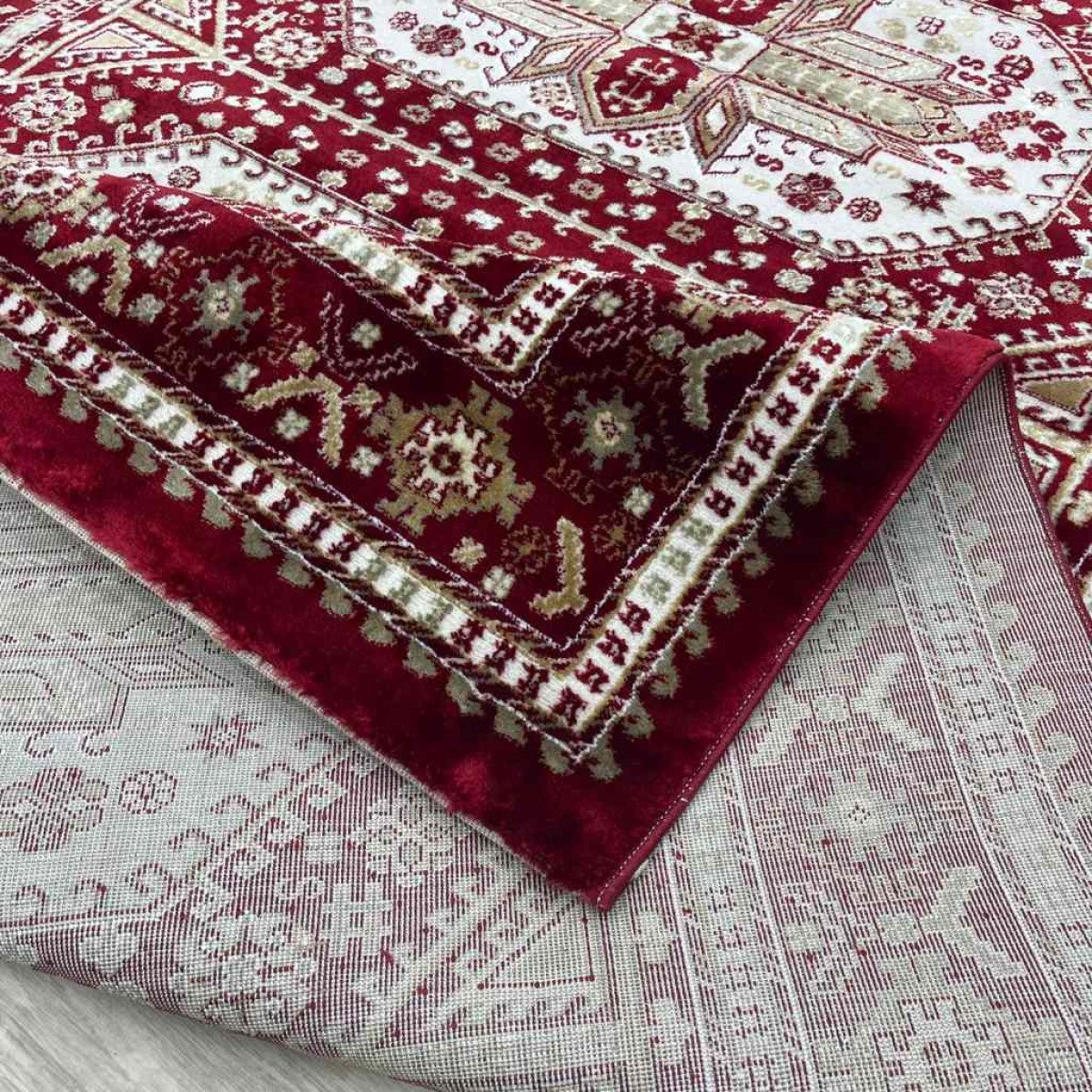 سجاد تركي الماس مودرن 10940A احمر مقاس 150*220 سجاد تركي الماس مودرن 10940A احمر مقاس 150*220