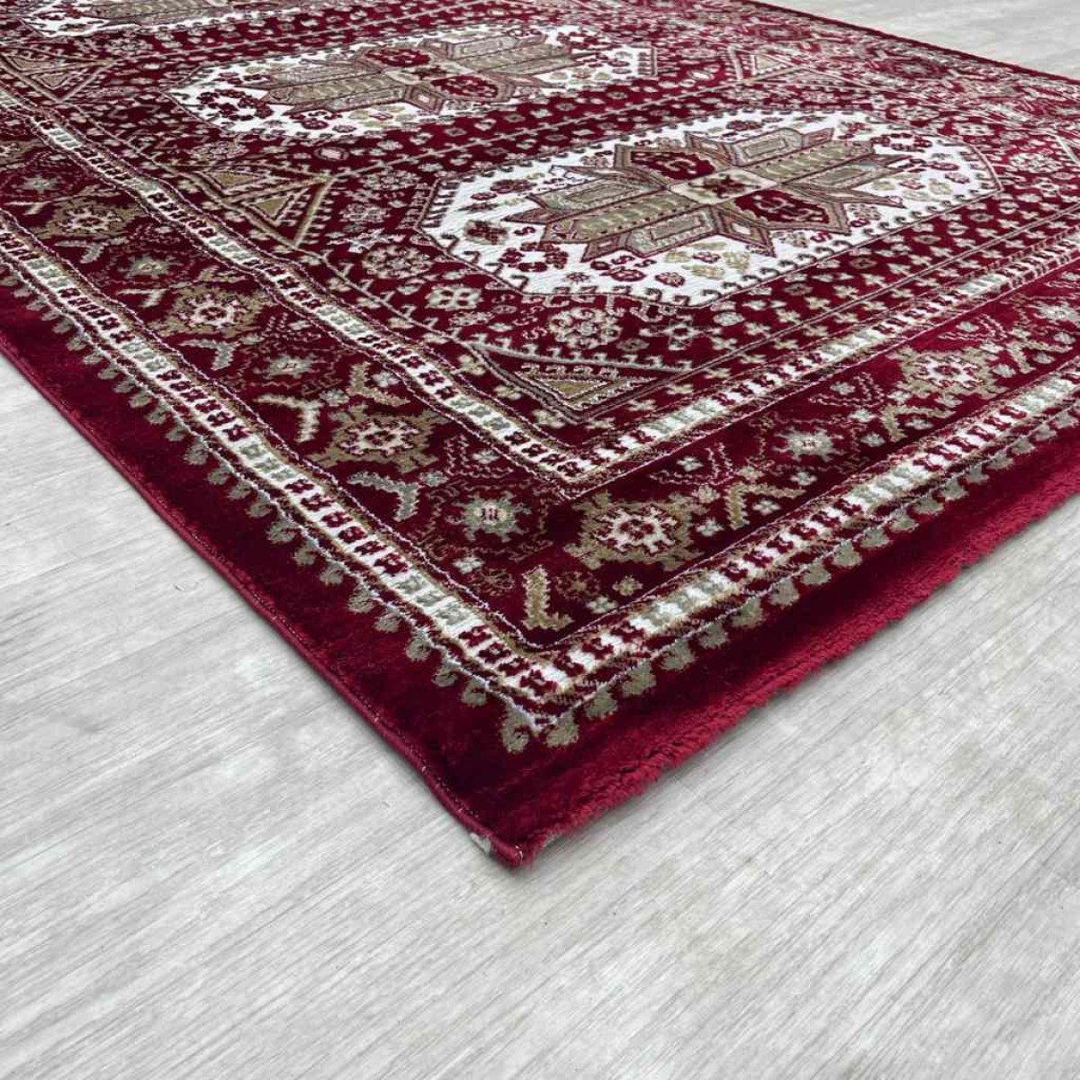 سجاد تركي الماس مودرن 10940A احمر مقاس 150*220 سجاد تركي الماس مودرن 10940A احمر مقاس 150*220