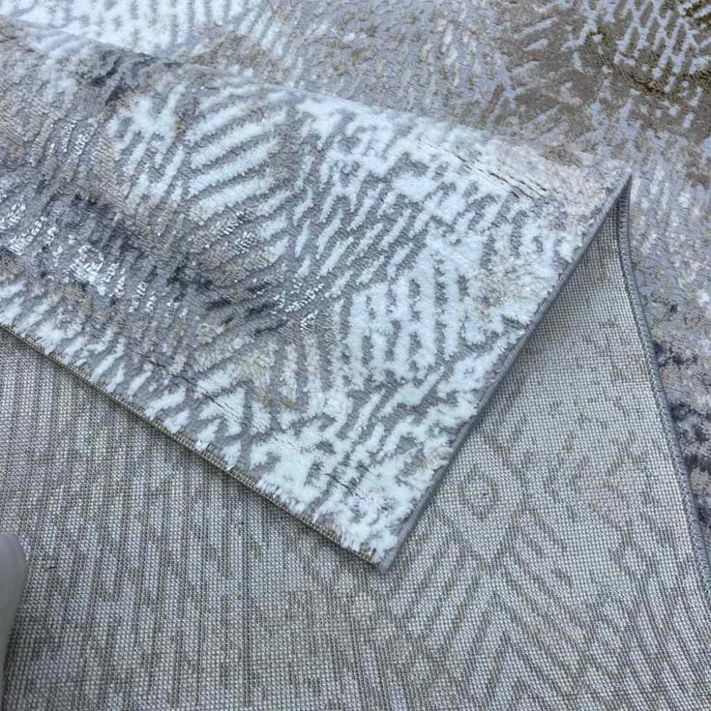 سجاد الماس تركي مودرن 30020A رصاصي ذهبي 200*300 سجاد الماس تركي مودرن 30020A رصاصي ذهبي 200*300