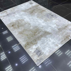 سجاد الماس تركي مودرن 30020A رصاصي ذهبي 200*300 سجاد الماس تركي مودرن 30020A رصاصي ذهبي 200*300