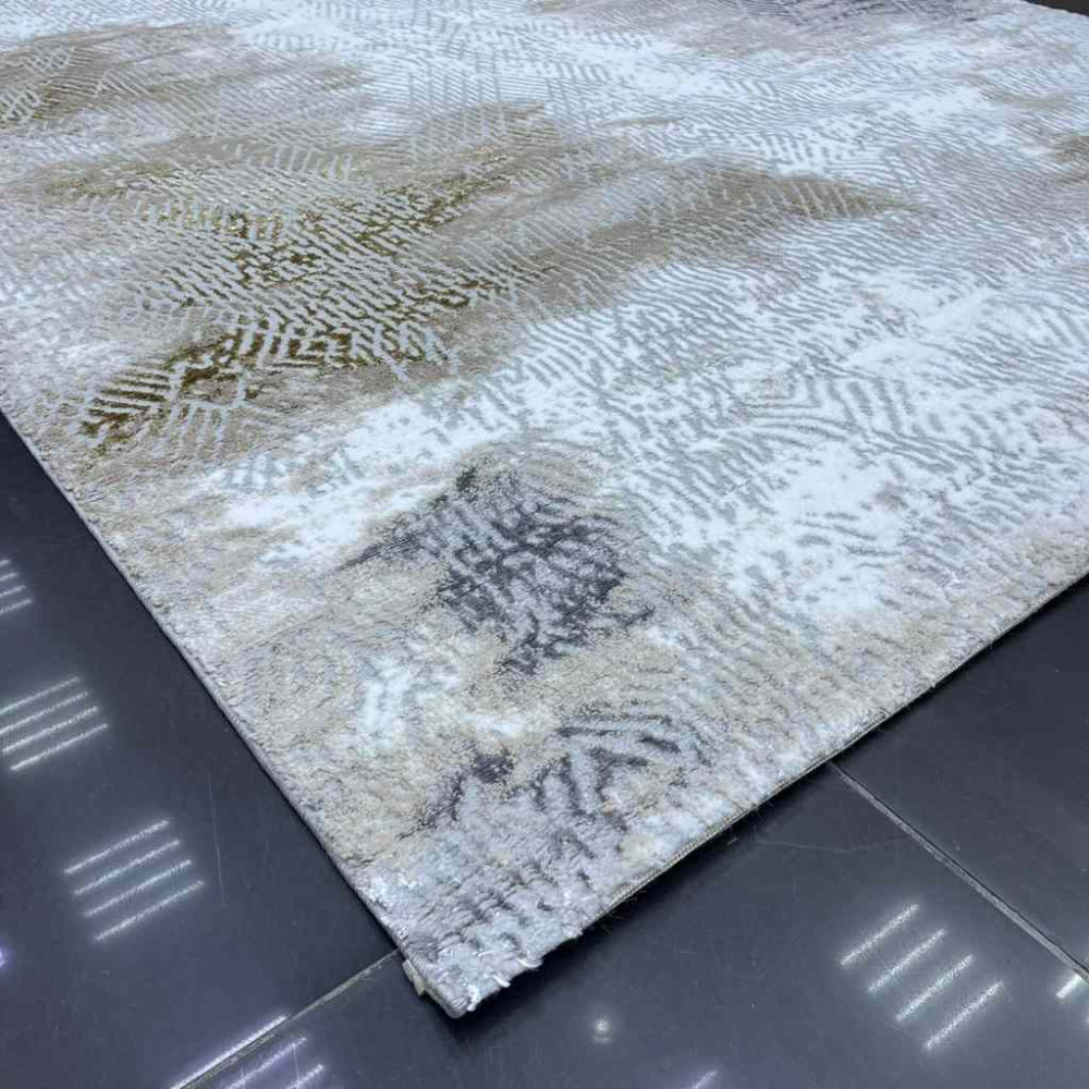 سجاد الماس تركي مودرن 30020A رصاصي ذهبي 200*300 سجاد الماس تركي مودرن 30020A رصاصي ذهبي 200*300