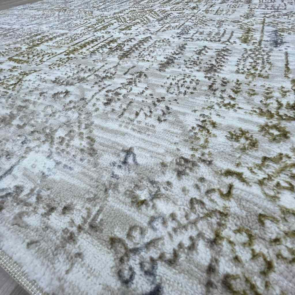 سجاد الماس تركي مودرن 35005A بيج ذهبي 150*220