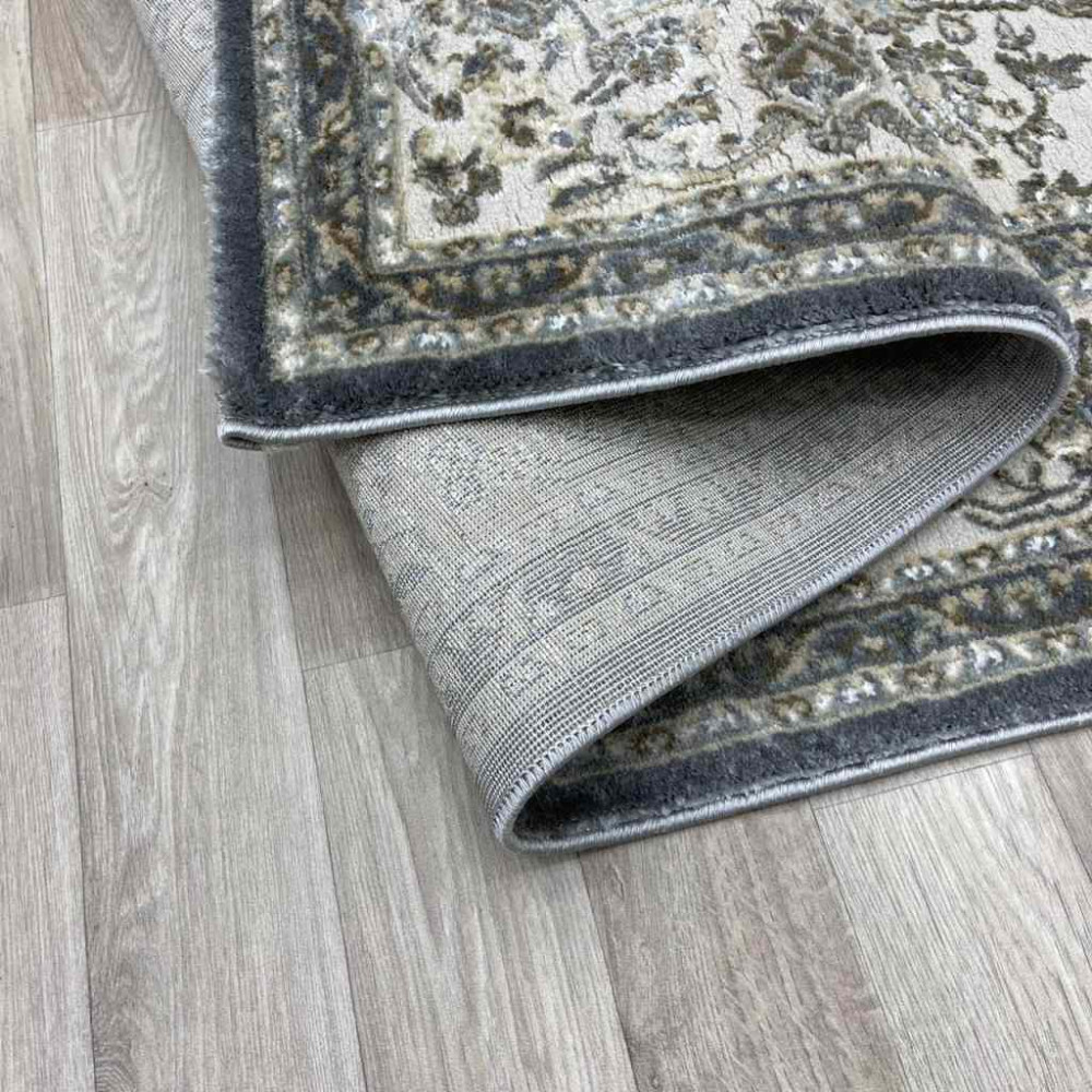 سجاد دايموند الماس تركي 10873A لون رصاصي مقاس 150*220 سجاد دايموند الماس تركي 10873A لون رصاصي مقاس 150*220