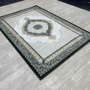 سجاد الماس مودرن B066 اخضر مقاس 200*300