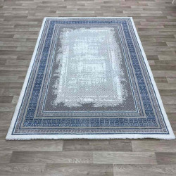 سجاد الماس تركي مودرن 30081B رمادي ازرق 250*350