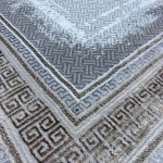 سجاد الماس تركي مودرن 30081B رمادي بني 150*220 سجاد الماس تركي مودرن 30081B رمادي بني 150*220