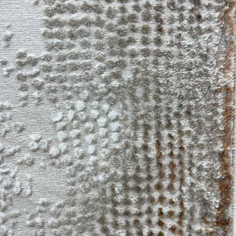 سجاد الماس تركي مودرن 30108A فيزون برتقالي 150*220