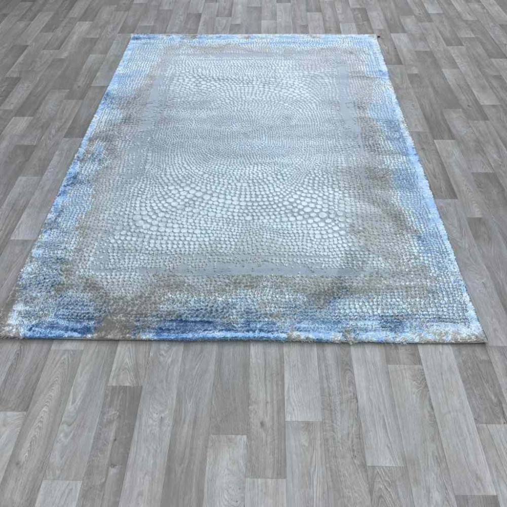 سجاد الماس تركي مودرن 30108A فيزون سماوي 150*220 سجاد الماس تركي مودرن 30108A فيزون سماوي 150*220