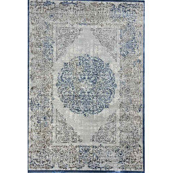 سجاد الماس تركي مودرن 35007A رصاصي ازرق 150*220 سجاد الماس تركي مودرن 35007A رصاصي ازرق 150*220