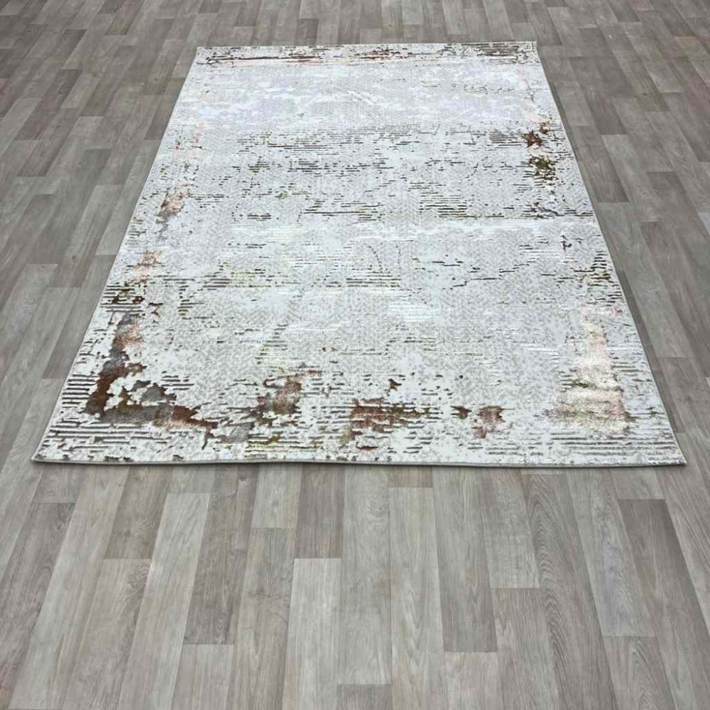 سجاد الماس تركي مودرن 35023D بيج برتقالي 150*220 سجاد الماس تركي مودرن 35023D بيج برتقالي 150*220