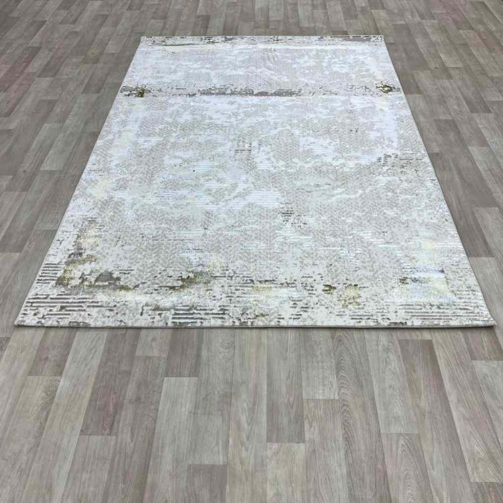 سجاد الماس تركي مودرن 35023D بيج ذهبي 200*300 سجاد الماس تركي مودرن 35023D بيج ذهبي 200*300