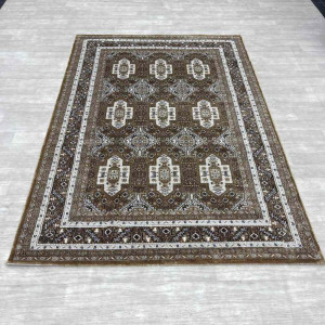 سجاد الماس كلاسيك تركي 10939A لون بني مقاس 150*220