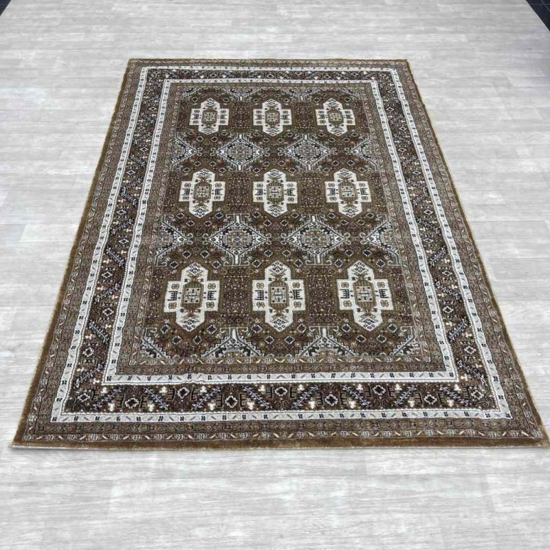 سجاد الماس كلاسيك تركي 10939A لون بني مقاس 150*220