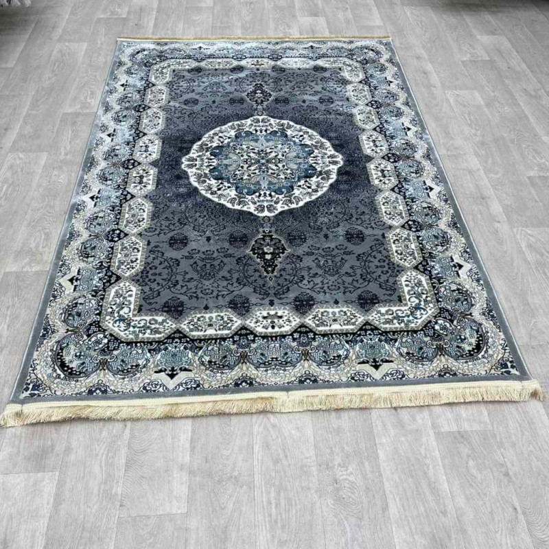 سجاد تركي كاشان 1019A رصاصي مقاس 400*700