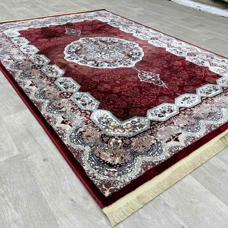 سجاد تركي كاشان 1019A احمر مقاس 500*900