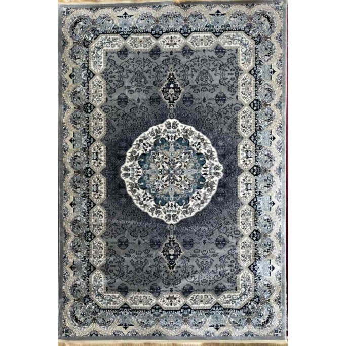 سجاد تركي كاشان 1019A رصاصي مقاس 300*400