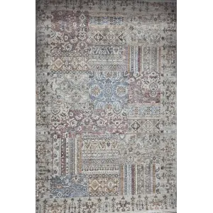 سجاد بوهيمي تركي A509A بني اصفر مقاس 50*80