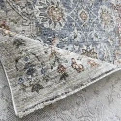سجاد بوهيمي تركي A509A بني اصفر مقاس 50*80