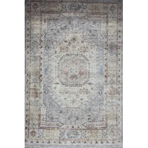 سجاد بوهيمي تركي A640A انتراسيت بيج مقاس 300*400