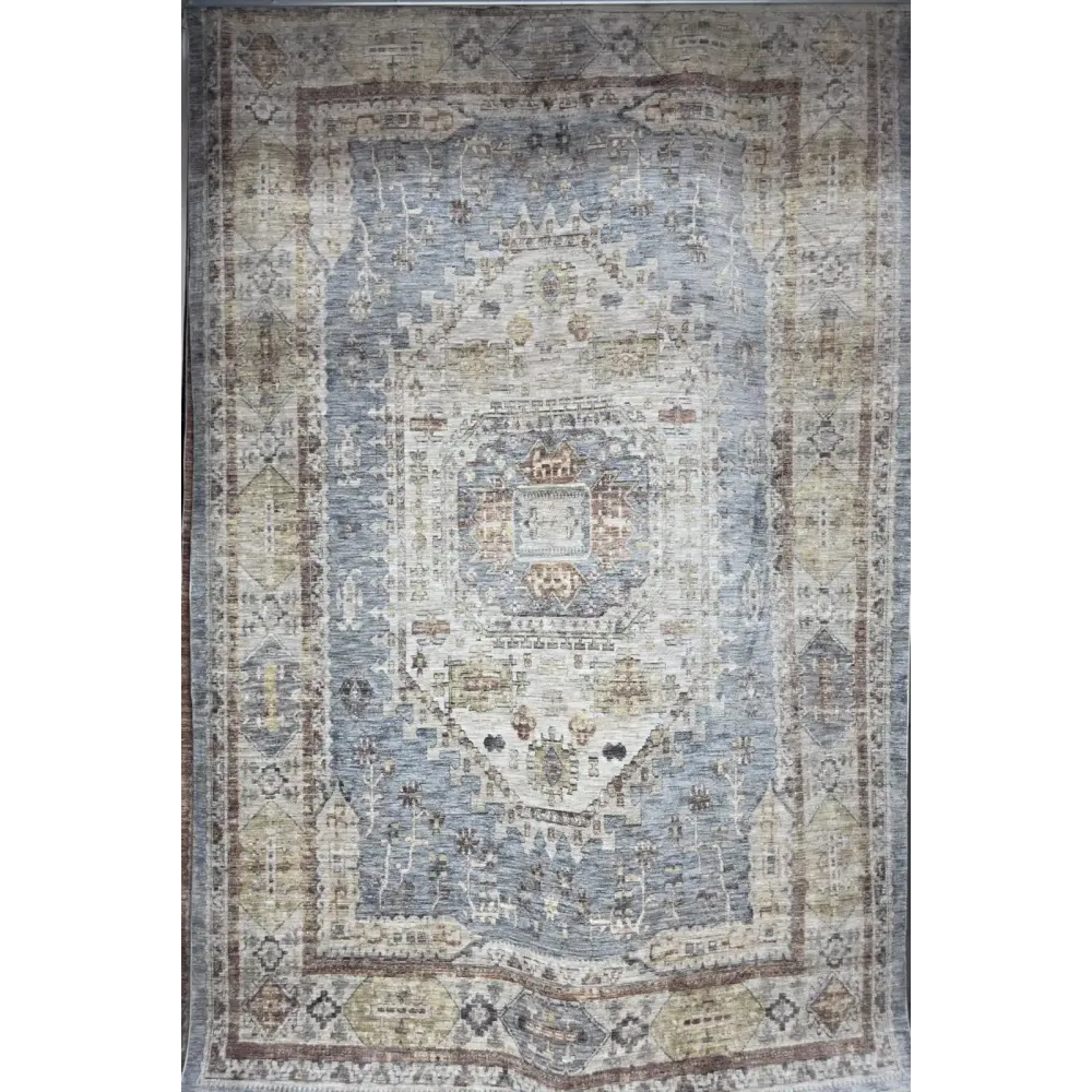 سجاد بوهيمي تركي A640A انتراسيت غامق مقاس 300*400