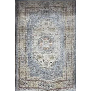سجاد بوهيمي تركي A640A انتراسيت غامق مقاس 50*80