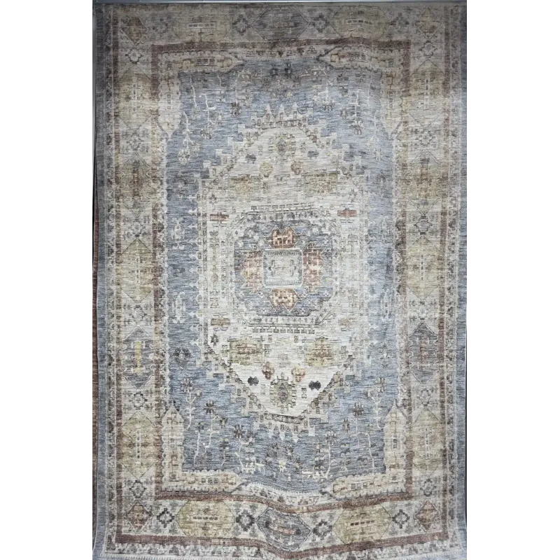 سجاد بوهيمي تركي A640A انتراسيت غامق مقاس 50*80