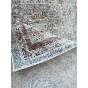 سجاد بوهيمي تركي A640A انتراسيت غامق مقاس 50*80