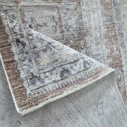 سجاد بوهيمي تركي A640A انتراسيت اصفر مقاس 300*400