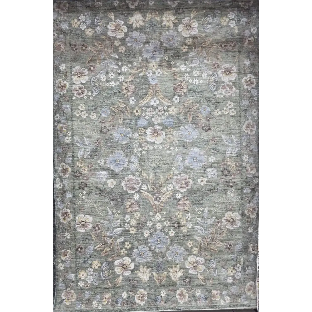 سجاد بوهيمي تركي هيربولين A492A اخضر مقاس 300*400