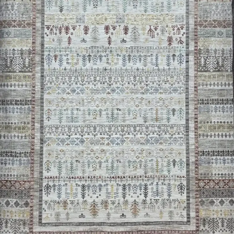 سجاد بوهيمي تركي هيربولينA946A كريم مقاس 50*80
