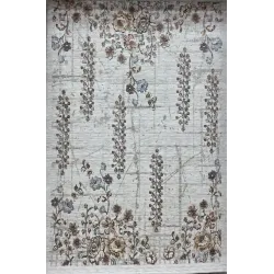سجاد بوهيمي تركي هيربولين A963A كريم مقاس 50*80